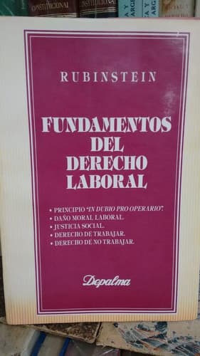 Santiago Rubinstein / Fundamentos Del Derecho Laboral