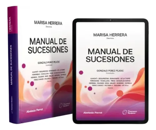Manual De Sucesiones De Marisa Herrera, Editorial Abeledo Perrot, Tapa Blanda Primera Edición En Español 2025