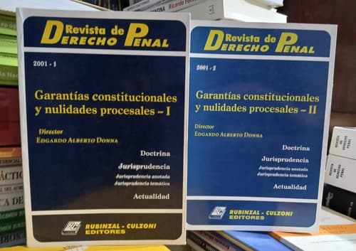 Rdp - Garantías Constitucionales Y Nulidades 2 Tms / Donna