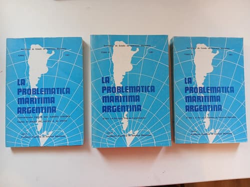 Problemática Marítima Argentina Tomos 1, 2 Y 3 / Guevara