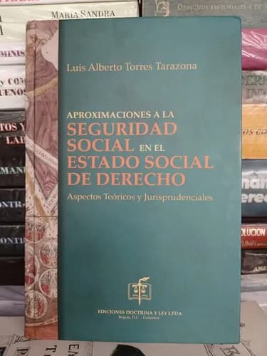 Aproximaciones A La Seguridad Social Estado Social / Torres