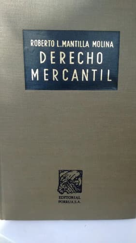 Mantilla Molina / Derecho Comercial 5ta. Ed. (enc)