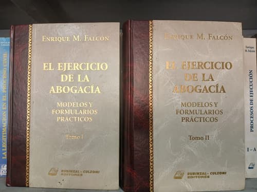 Falcón / El Ejercicio De La Abogacía 2 Tomos