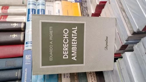 Derecho Ambiental / Eduardo Pigretti
