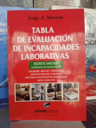 Mercau Tabla De Evaluación De Incapacidades Laborativas 2026