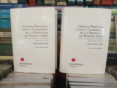 Camps Código Procesal Civil Y Comercial Pcia. Bs. As. 2 Tms