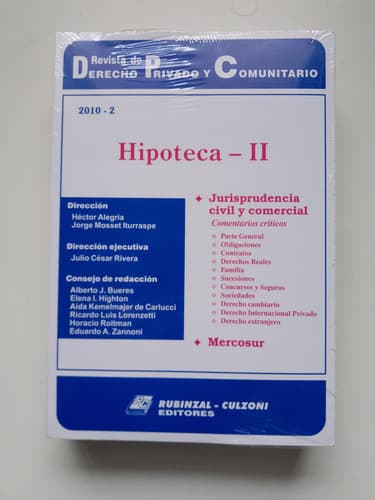 Hipoteca-ii 2010 Tomo 2 / Rdpc