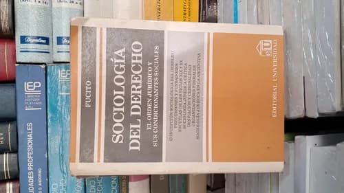 Sociologia Del Derecho / Fucito