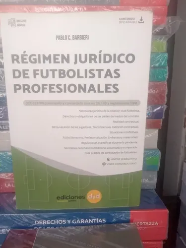 Barbieri / Régimen Jurídico De Futbolistas Profesionales
