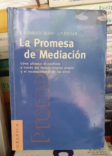 La Promesa De Mediación / Baruch Bush Y  Folger