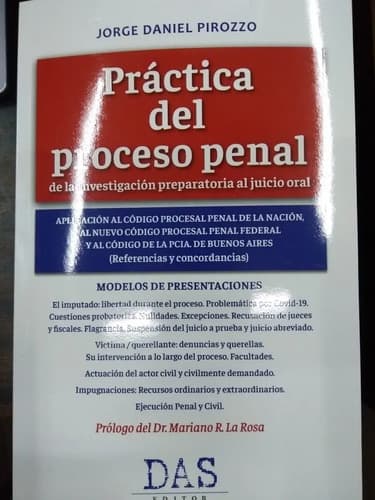 Pirozzo / Práctica Del Proceso Penal - Das - Oferta!