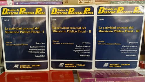 Rdpp - Actividad Procesal Ministerio Fiscal 3 Tms / Donna