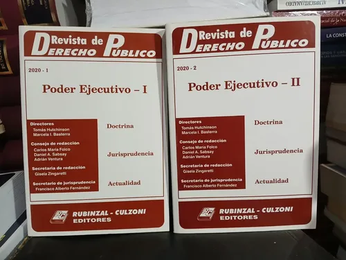Rddp - Poder Ejecutivo Tomos I Y Ii (2020)