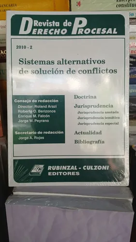 Sistemas Alternativos De Solución De Conflictos - Rdp 2010 2