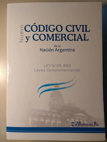 Código Civil Y Comercial Nación Grande - Del País