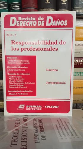 Responsabilidad De Los Profesionales - Rdd 2016 3