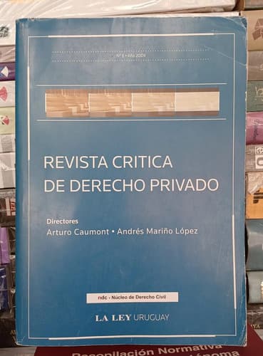 Revista Crítica De Derecho Privado