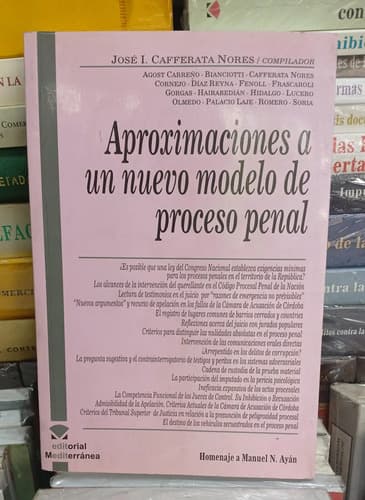 Aproximaciones Nuevo Modelo Proceso Penal / Cafferata Nores
