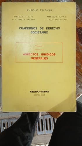 Zaldivar Manovil / Cuadernos De Derecho Societario 4 Tomos