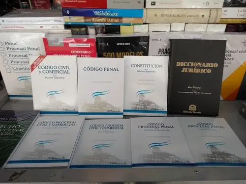 Código Civil + Penal + Procesales X 4 + Const. + Diccionario
