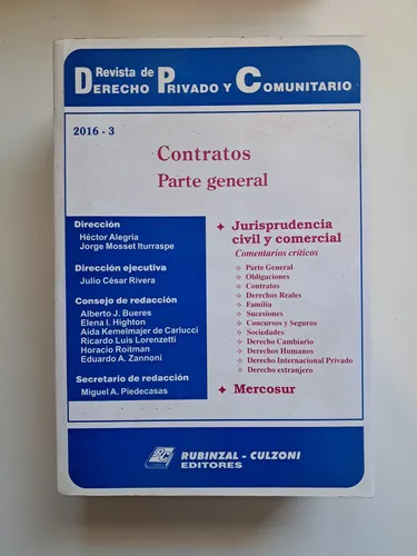 Rddpyc - Contratos. Parte General (2016-3)