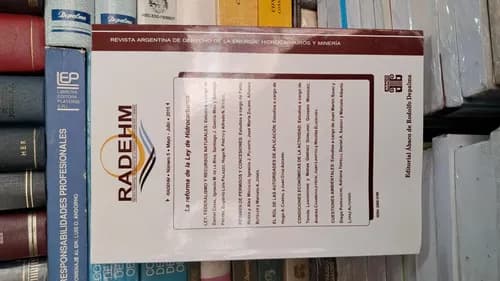 Radehm La Reforma De La Ley Hidrocarburos