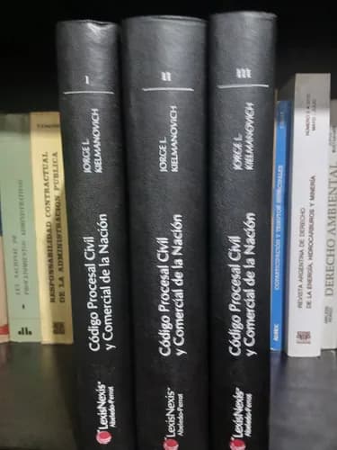 Kielmanovich Código Procesal Civil Y Comercial Comentado 3ts