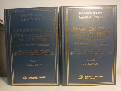 Arazi - Rojas Código Procesal Civil Y Comercial Nación 2tms