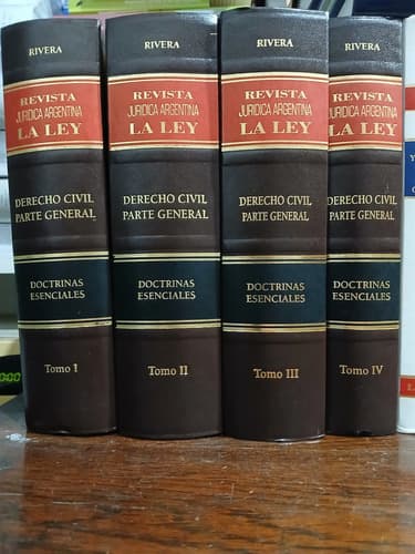 Doctrinas Esenciales La Ley Derecho Civil Parte General 4 Ts