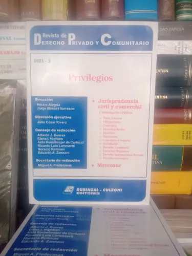Revista De Derecho Privado Y Comunitario 2021 3 Privilegios