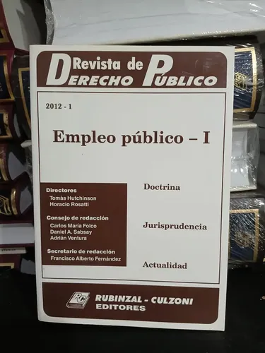 Rddp - Empleo Público Tomo I (2012)