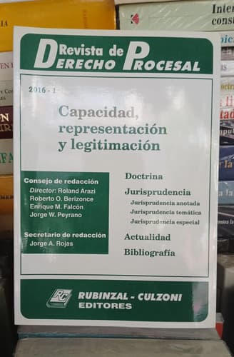 Capacidad, Representación Y Legitimación - Rdp 2016 1