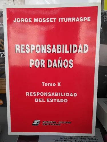 Mosset Iturraspe Responsabilidad Por Daños T10: Resp. Estado