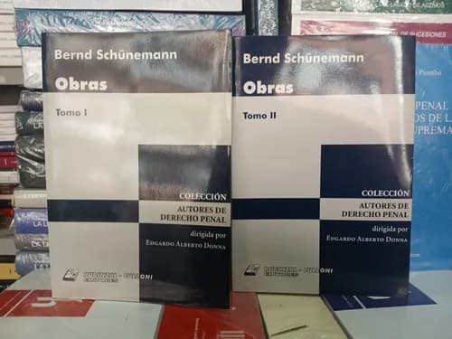 Schunemann / Obras 2 Tomos Impecable