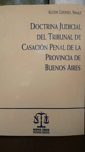 Simaz / Doctrina Judicial De Casación Penal Pcia. Bs. As.