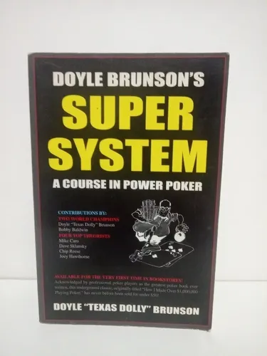 Super System A Course In Power Poker - Doyle Brunson's