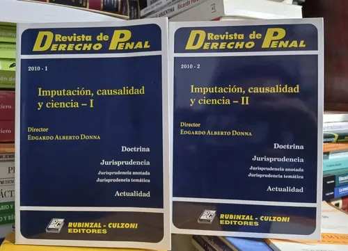 Rdp - Imputación, Casualidad Y Ciencia 2 Tomos / Donna