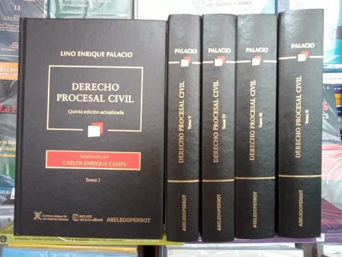 Lino Palacio / Derecho Procesal Civil 5ta. Ed. 5 Tomos (enc)