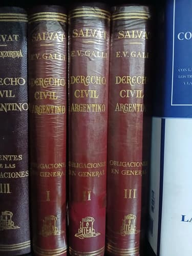 Salvat - Galli / Obligaciones En General 3 Tomos (enc)