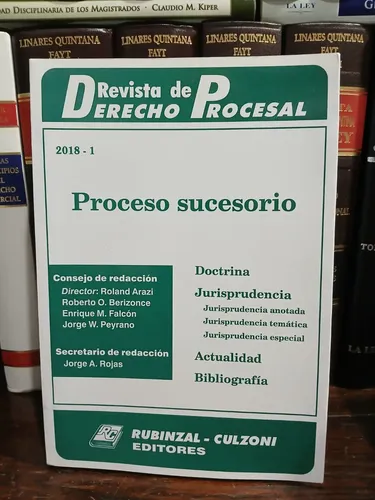 Rdp - Proceso Sucesorio 2018 - 1 - Rubinzal
