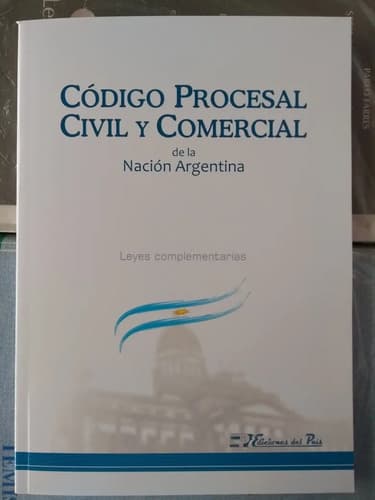 Código Procesal Civil Y Comercial De La Nación
