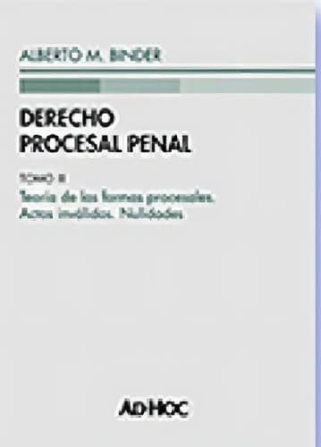 Alberto Binder / Derecho Procesal Penal, Tomo 3 (rúst.)