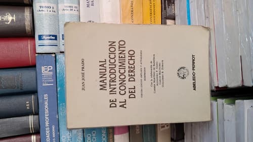 Manual De Introducción Al Conocimiento Del Derecho / Prado
