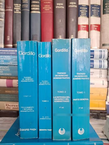 Tratado De Derecho Administrativo Tms 1 2 3 Y 4 / Gordillo