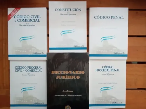 Civil + Penal + Procesales X2 + Constitución Y Diccionario