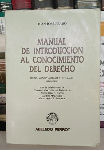 Manual De Introducción Al Conocimiento Derecho / Juan Prado
